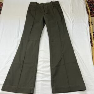 Banana Republic Womens Pants Olive Green Size 4 Martin Fit